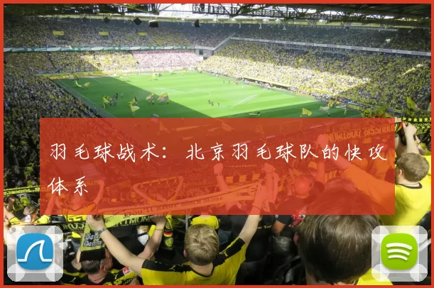 羽毛球战术：北京羽毛球队的快攻体系